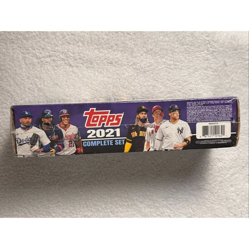 2021 TOPPS MLB COMPLETE SET FACTORY SEALED BOX 660 CARDS SERIES 1 & 2 - Picture 4 of 6